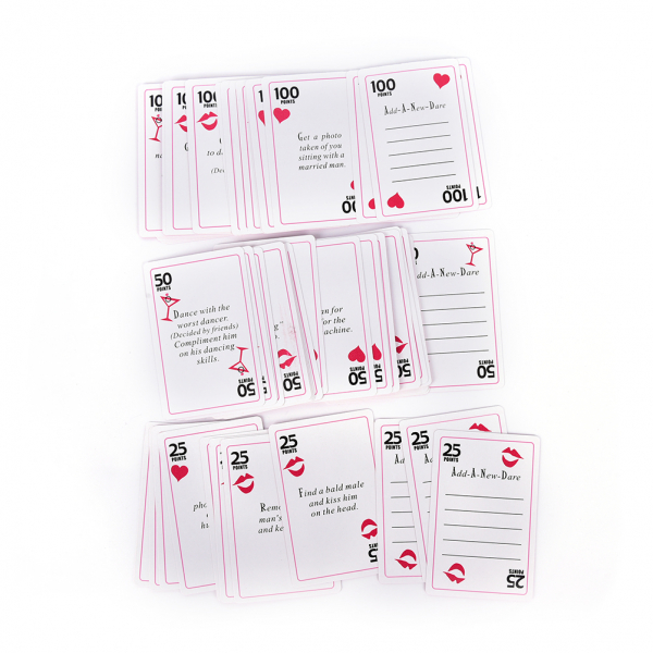 Bachelorette Party Activiry Cards